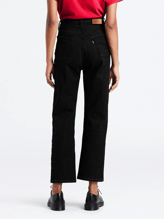 Levi's Ribcage Straight Ankle Fit Jeans | BLACK SPROUT (0012)
