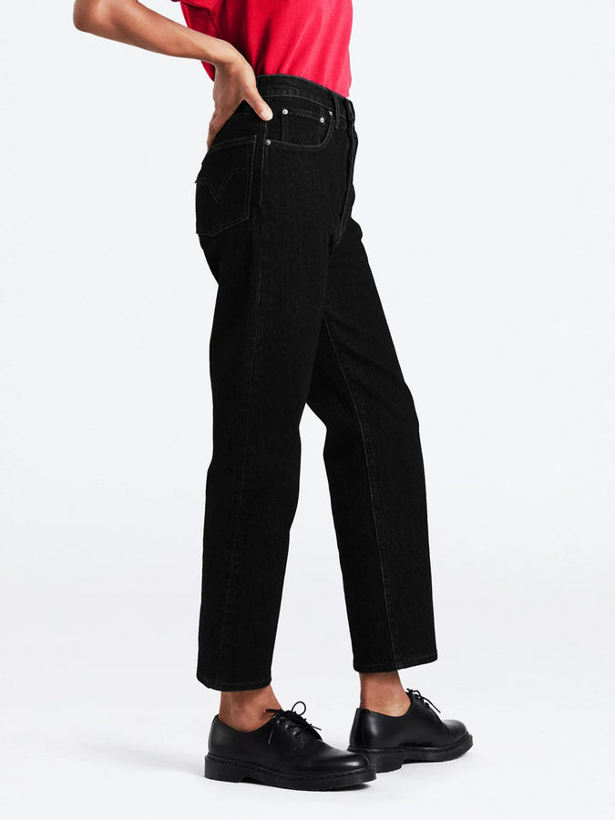 Levi's Ribcage Straight Ankle Fit Jeans | BLACK SPROUT (0012)