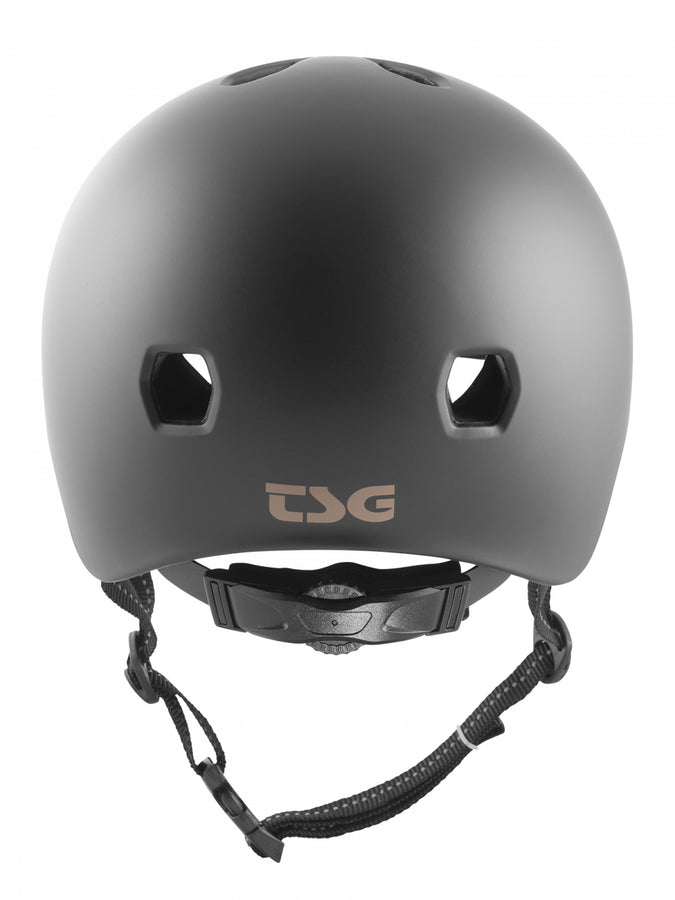 TSG Meta Solid Color Helmet | SATIN BLACK