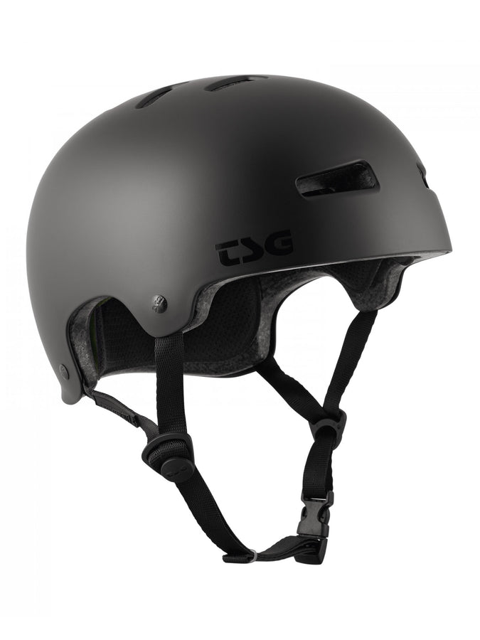 TSG Evolution Helmet | SATIN DARK BLACK
