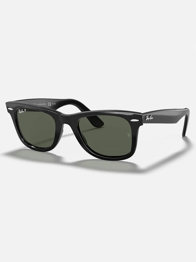Ray-Ban Wayfarer Sunglasses | BLACK/GREEN CLASSIC