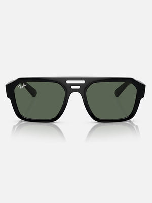 Ray-Ban Corrigan Black/Dark Green Sunglasses