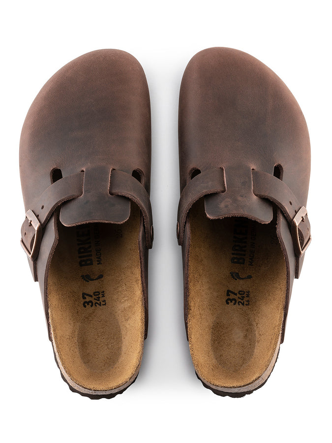 Birkenstock Boston Oiled Leather Habana Sandals | HABANA