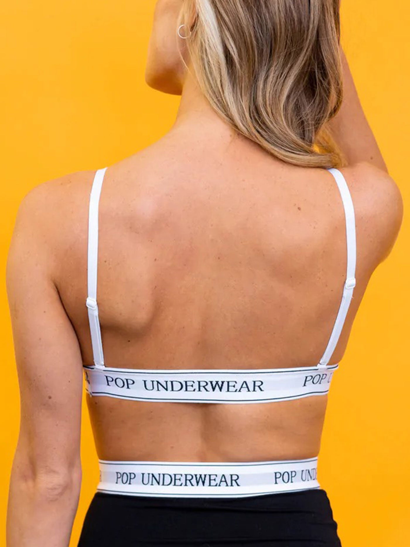 Pop Underwear - Triangle Bralette : I'm Savage