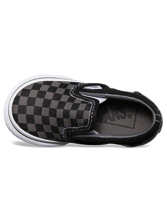 Vans Classic Slip-On Shoes | BLK/PEWTER CHECK (BPJ)