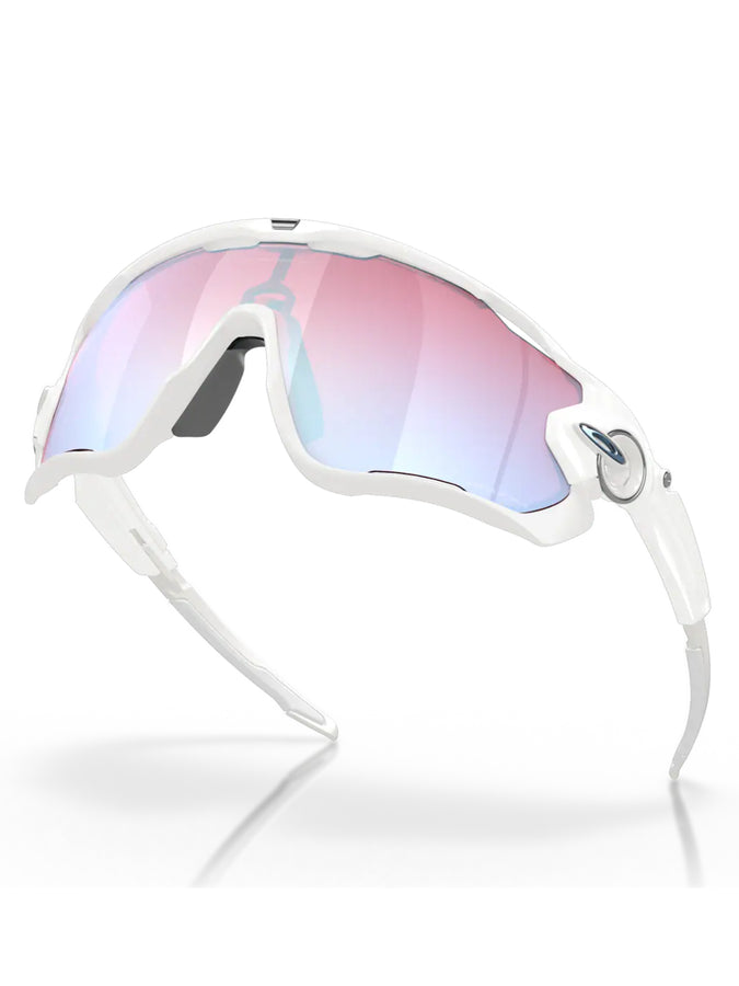 Oakley Jawbreaker White/Prizm Snow Sapphire Sunglasses | POL WHT/PRZM SNOW SAPPHRE