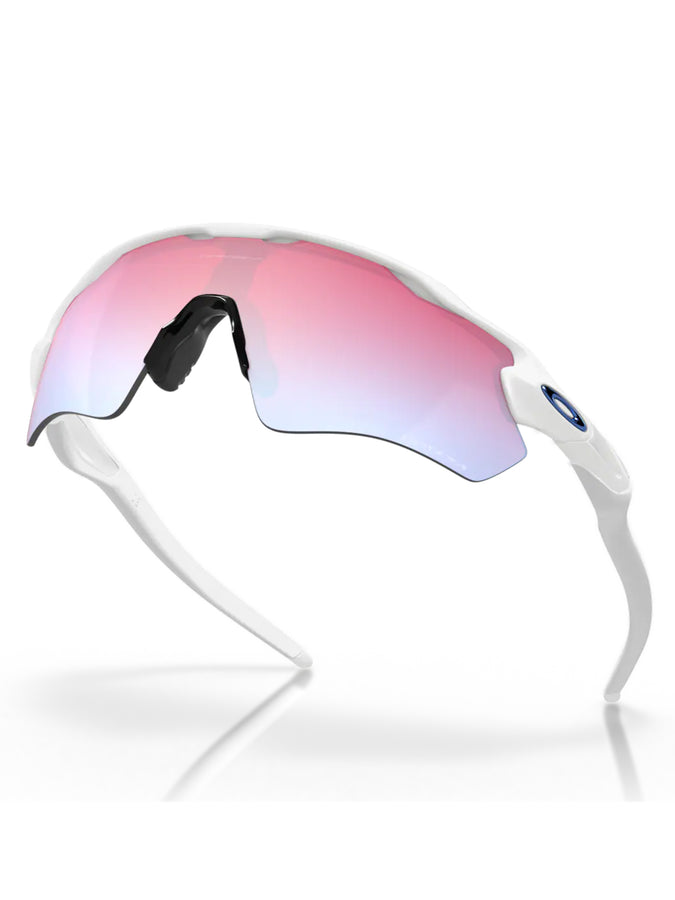 Oakley Radar EV Path White/Prizm Snow Sapphire Sunglasses | POL WHT/PRZM SNOW SAPPHRE