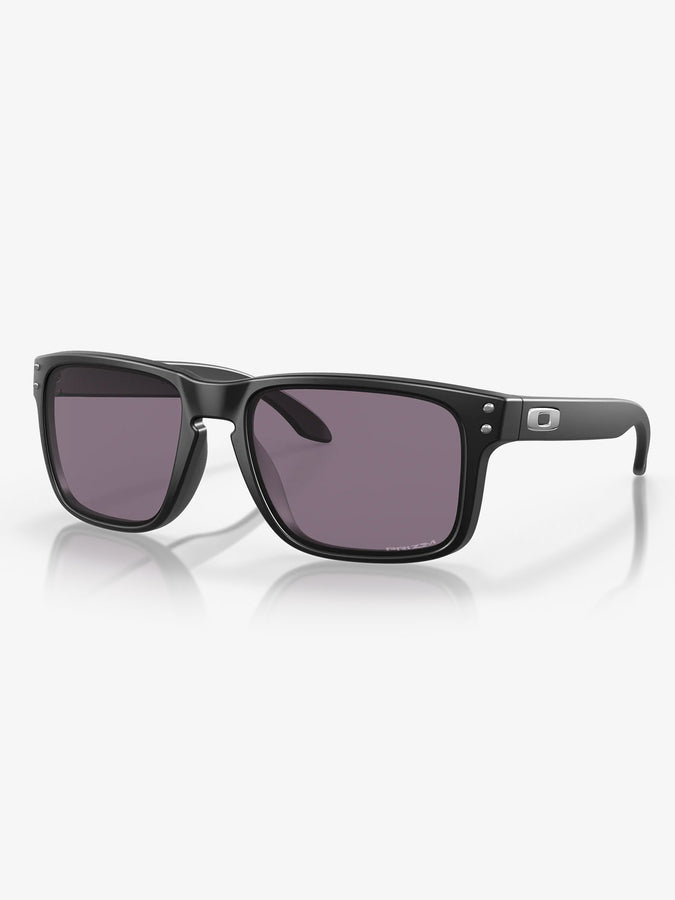 Oakley Holbrook Metal Matte Black Prizm Grey Sunglasses | METAL MAT BLACK/PRIZM GRY