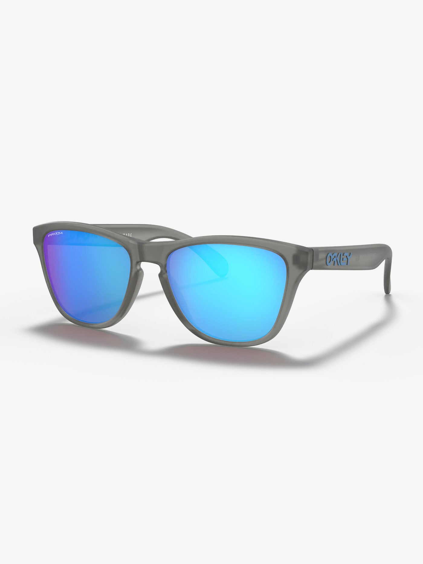 Oakley Frogskins XS Matte Grey Ink Prizm Sapphire Sunglasses