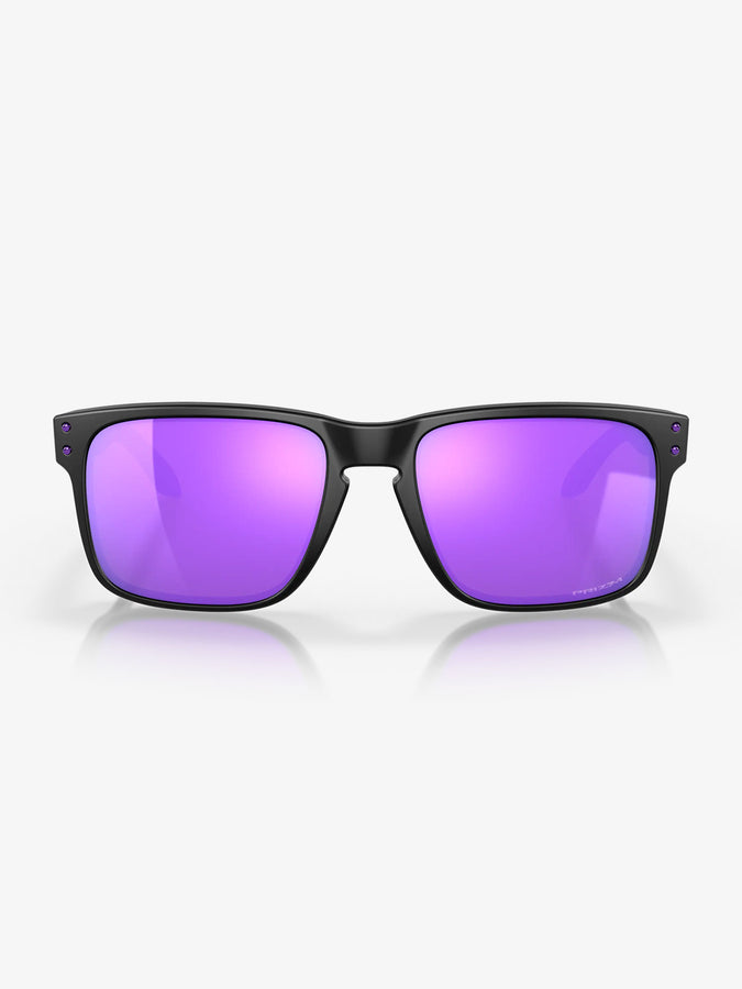 Oakley Holbrok Matte Black Prizm Violet Sunglasses | MATTE BLACK/PRIZM VIOLET
