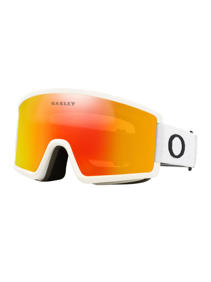 Oakley Target Line M Goggle | MATTE WHITE/FIRE IRIDIUM