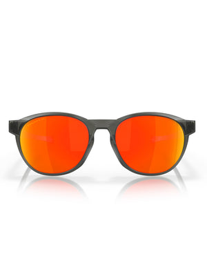 Oakley Reedmace Matte Grey Smoke Sunglasses