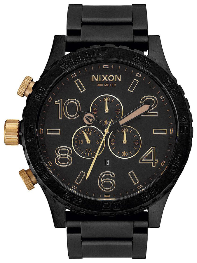 Nixon The 51-30 Chrono Watch | MATTE BLACK/GOLD (1041)