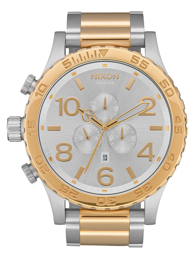 Nixon The 51-30 Chrono Watch | SILVER/GOLD (1921)