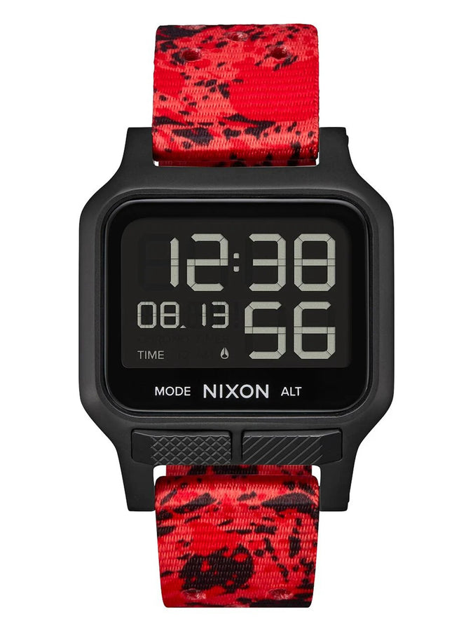 Nixon The Heat Watch | BLACK/RED (008)