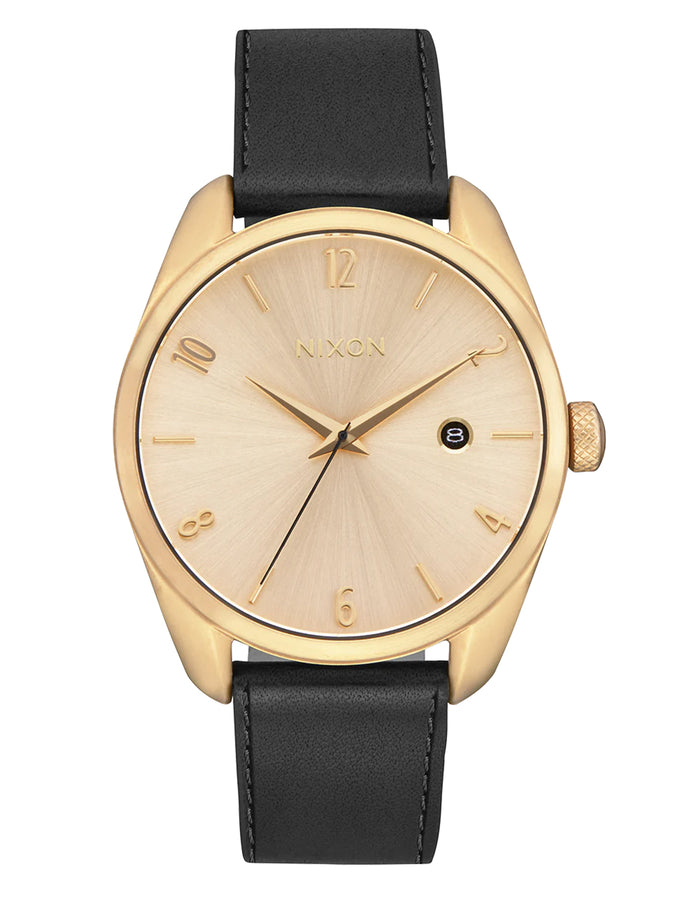 Nixon Thalia Leather Watch | LIGHT GOLD/BLACK (2498)