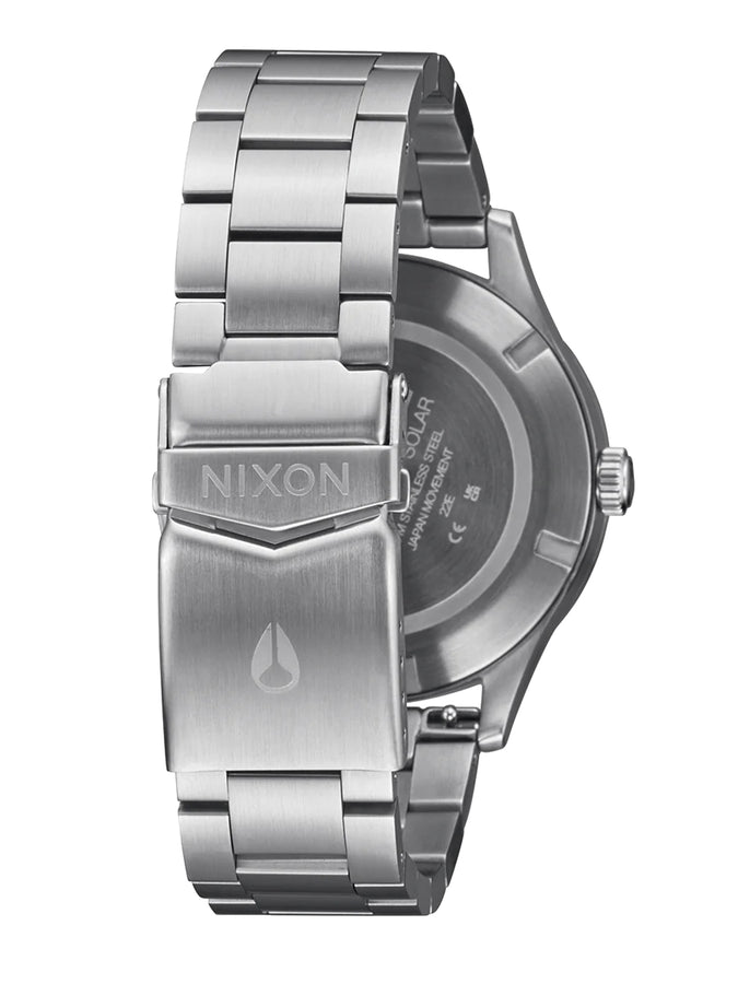 Nixon Sentry Solar Stainless Steel Watch | NAVY SUNRAY/SILVER (5091)
