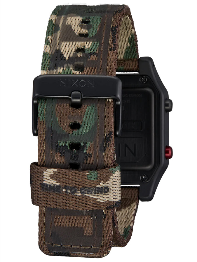 Nixon x Independent Staple Watch | BLACK/CAMO (047)