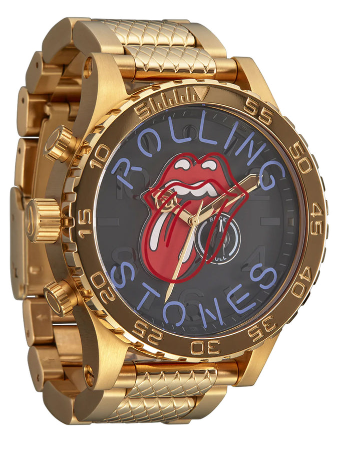 Nixon x Rolling Stones 51-30 Watch | GOLD/BLACK (513)