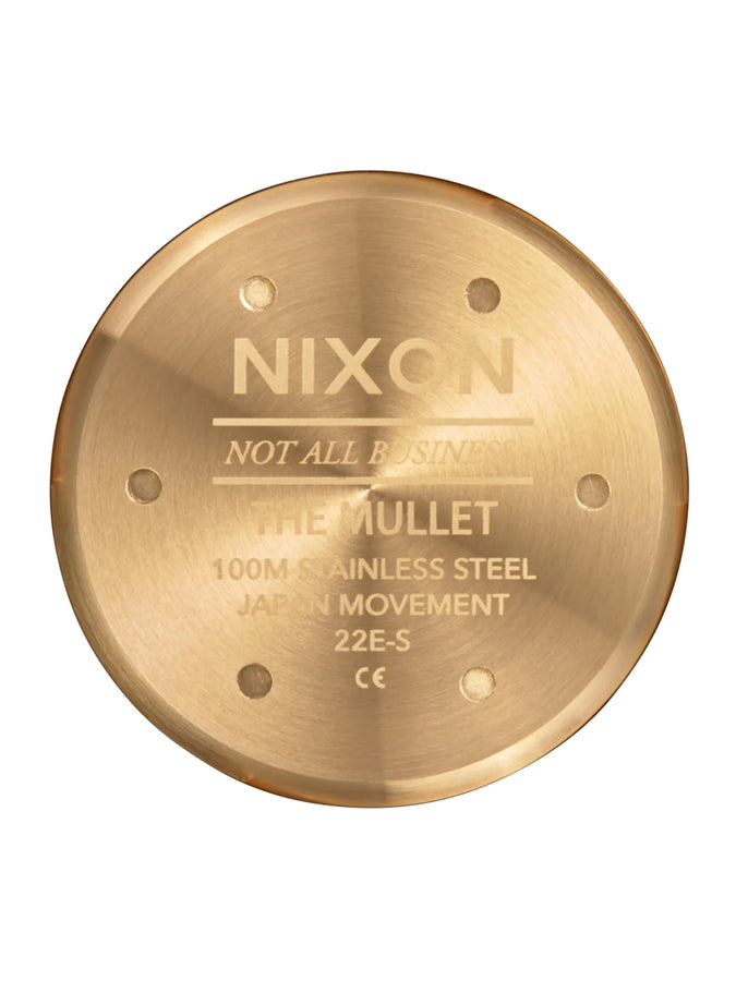 Nixon Mullet Watch | LIGHT GOLD/WHITE (1809)