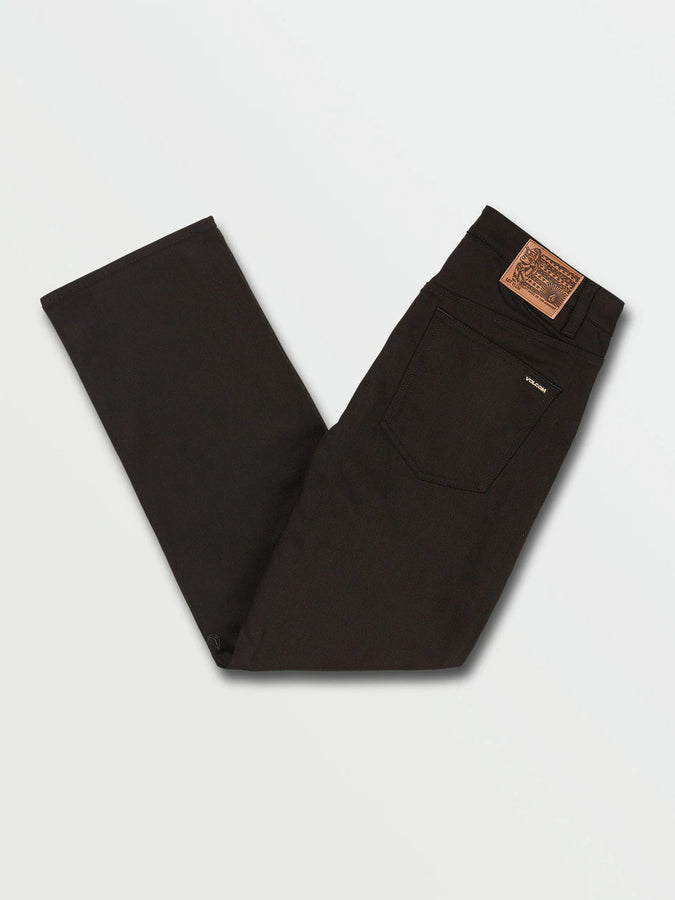 Volcom Modown Relaxed Fit Jeans | BLACK ON BLACK (BKB)