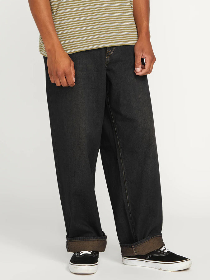 Volcom Spring 2023 Billow Jeans | SULFUR BLACK (SLF)