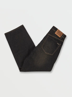 Volcom Billow Sulfur Black Jeans