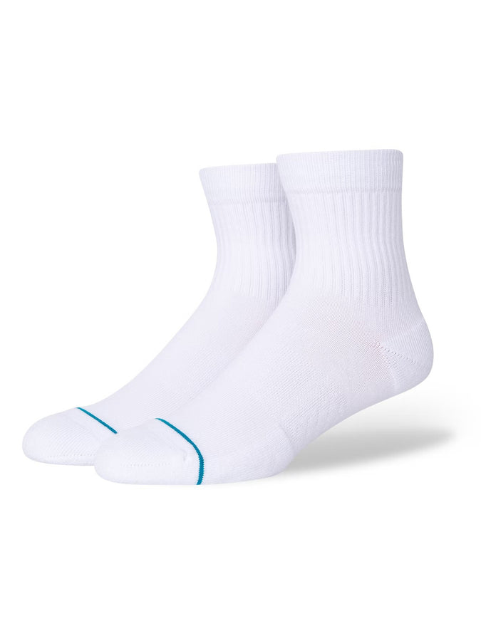 Stance Icon Quarter Socks | WHITE (WHT)