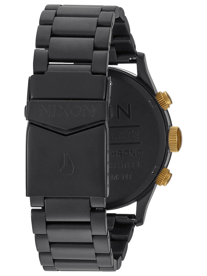 Nixon Sentry Chrono Watch | MATTE BLACK/GOLD (1041)