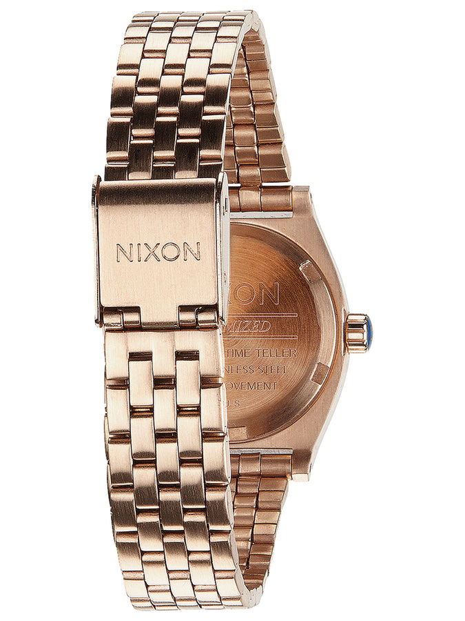 Nixon Small Time Teller Watch | ALL ROSE GOLD (897)