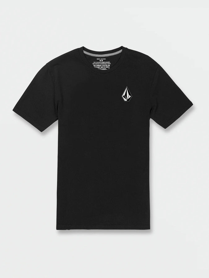 Volcom Iconic Stone T-Shirt | BLACK COMBO (BLC)