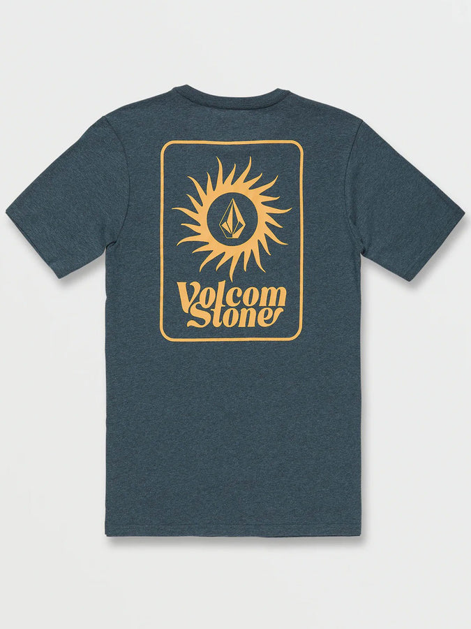 Volcom Spring 2023 Sunrizer T-Shirt | JADE BLACK HEATHER (JBH)