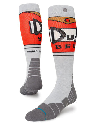 Stance x The Simpsons Duff Beer Snowboard Socks 2023
