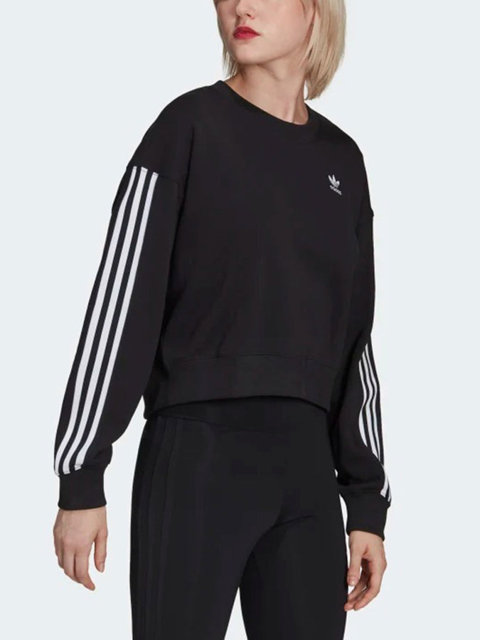 Adidas Adicolor Classics Black Crewneck Sweatshirt | BLACK
