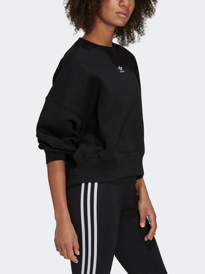 Adidas Adicolor Essentials Fleece Crewneck Sweatshirt | BLACK