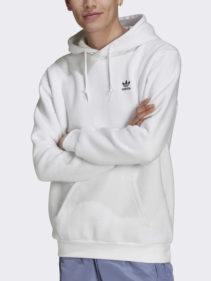 Adidas Adicolor Essentials Trefoil Hoodie | WHITE