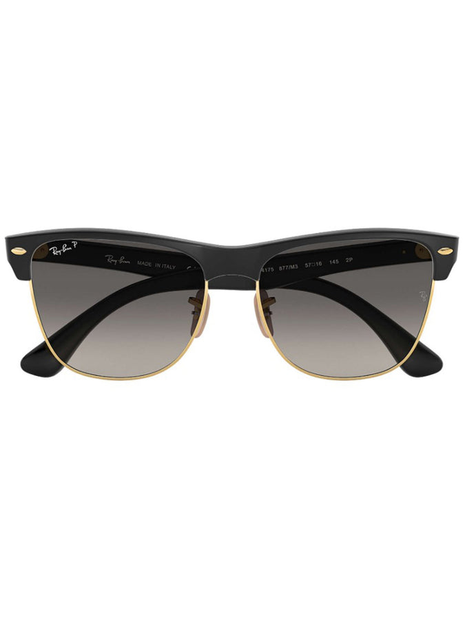 Ray-Ban Clubmaster Oversized Sunglasses | BLACK/GREY GRADIENT POL