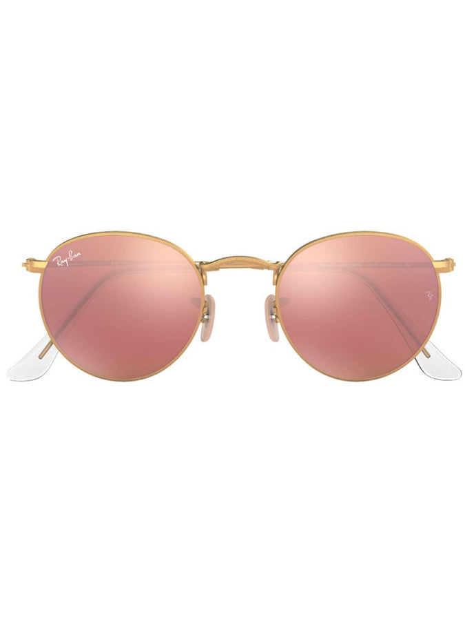 Ray-Ban Round Metal Sunglasses | GOLD/COPPER FLASH