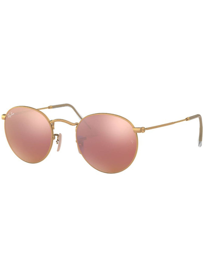Ray-Ban Round Metal Sunglasses | MAT GOLD/GLD/COPPER FLASH