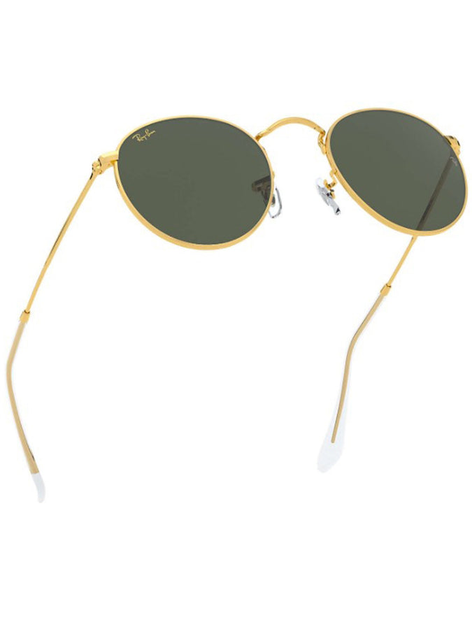 Ray-Ban Round Metal Sunglasses | GOLD/GREEN CLASSIC