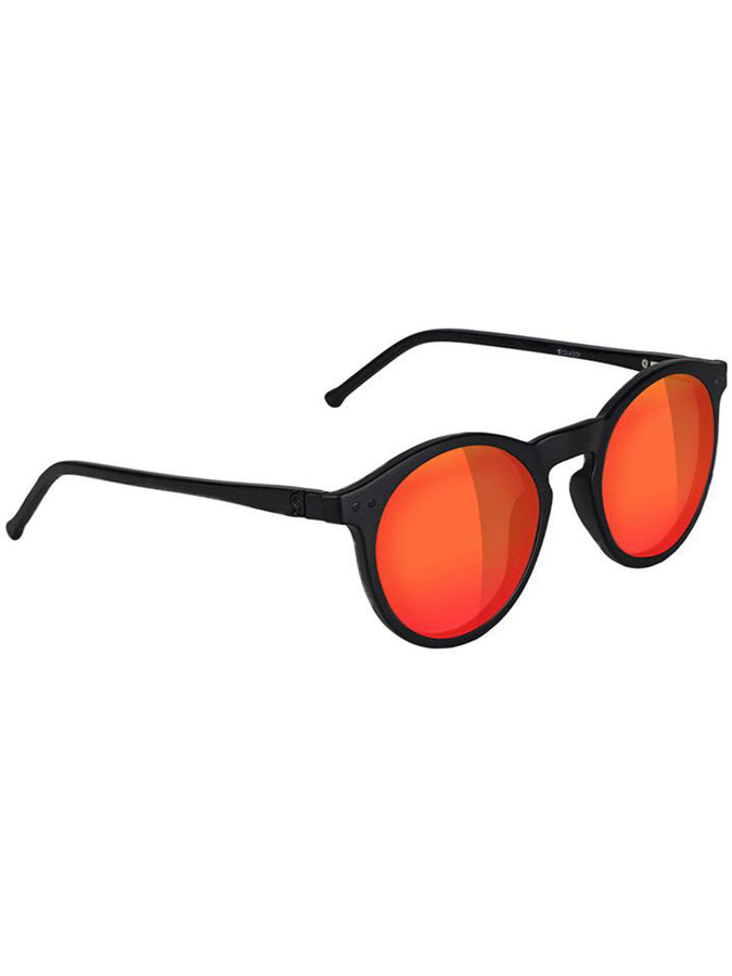 Glassy Apolo Premium Polarized Sunglasses | BLACKOUT RED MIRROR POL