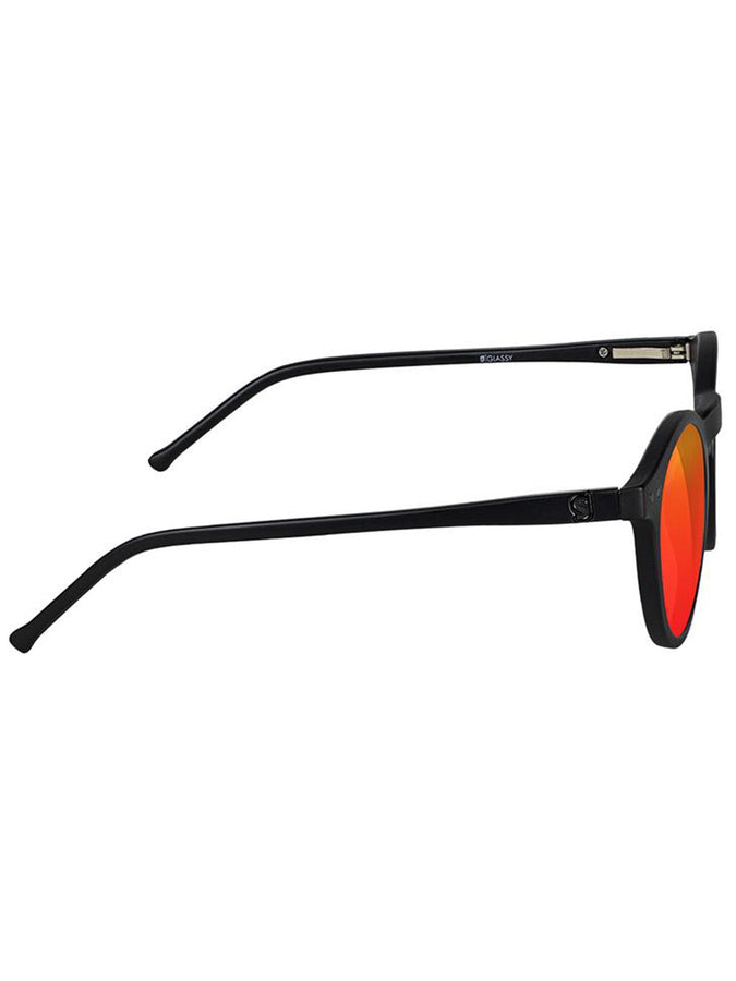 Glassy Apolo Premium Polarized Sunglasses | BLACKOUT RED MIRROR POL