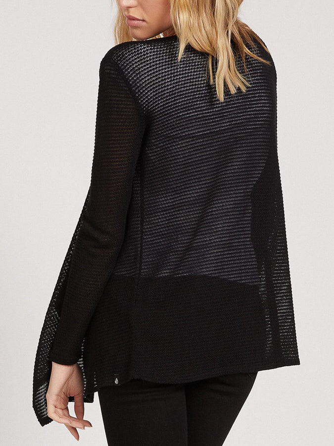 Volcom Go Go Wrap Cardigan | BLACK (BLK)