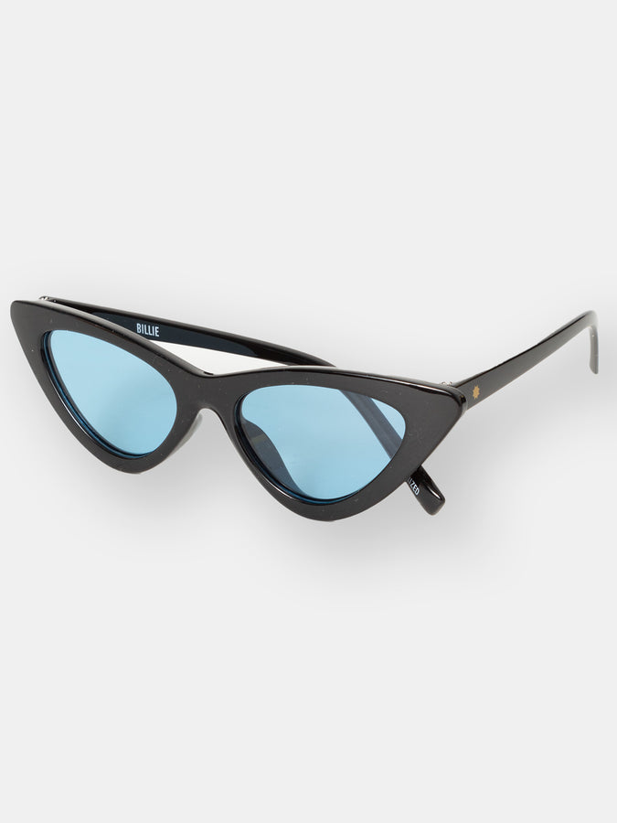 Glassy Billie Sunglasses | BLACK/BLUE