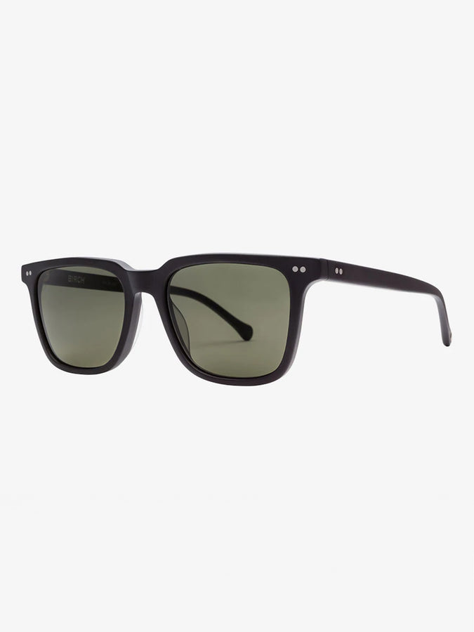 Electric Birch Sunglasses | MATTE BLACK/GREY POL