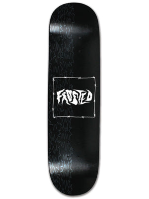 Frosted Skateboards Barbed Wire 8.5 Skateboard Deck
