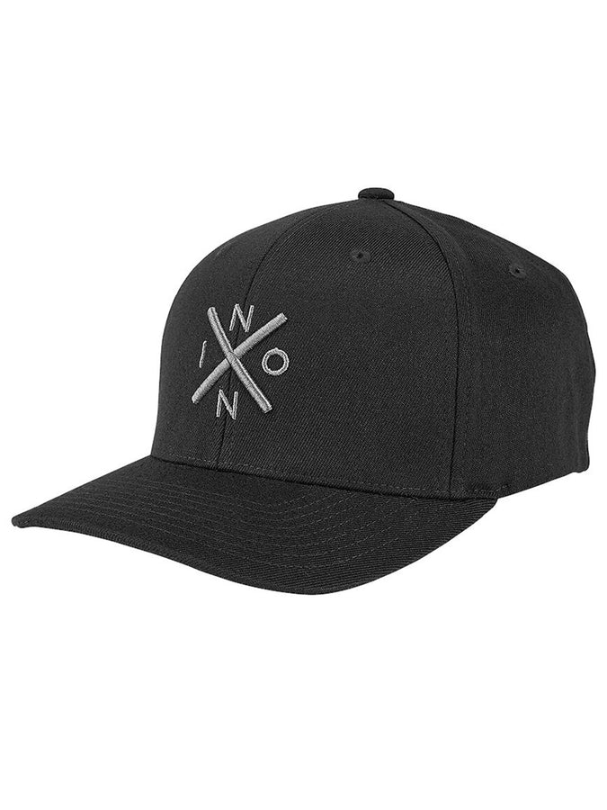 Nixon Exchange Flexfit Hat | BLACK/CHARCOAL (017)