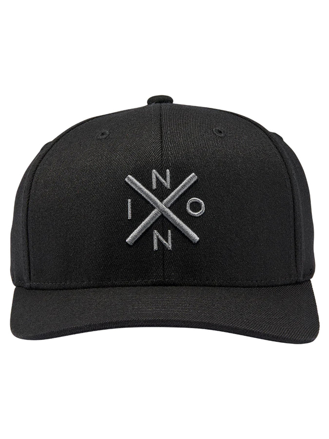 Nixon Exchange Flexfit Hat | BLACK/CHARCOAL (017)