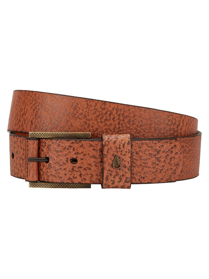 Nixon Americana Leather Belt | BROWN (400)