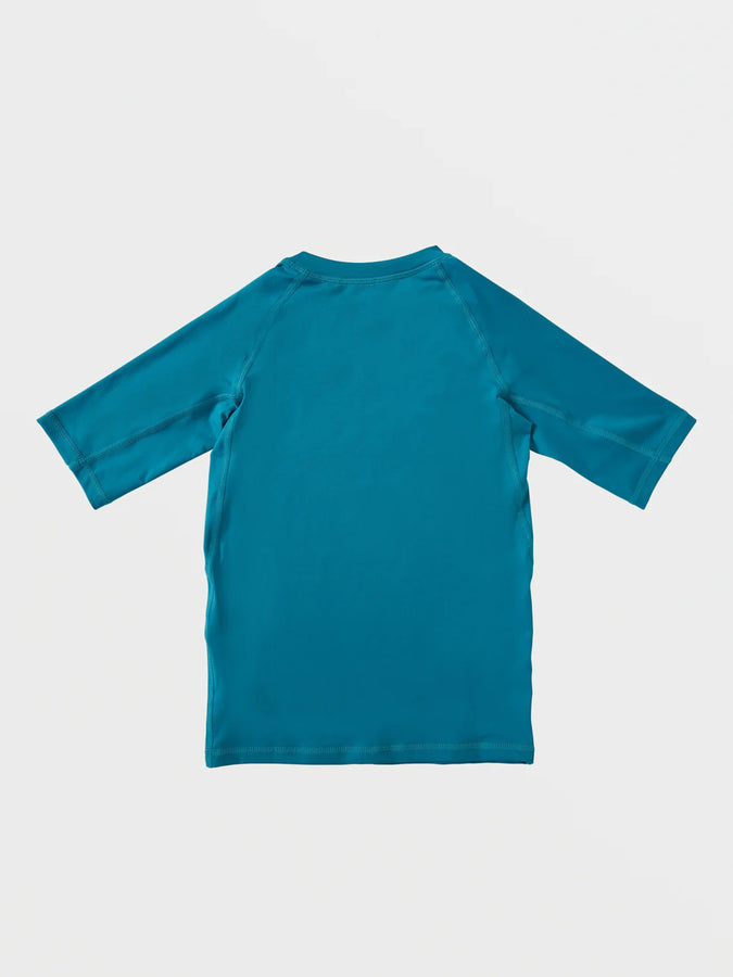 Volcom Lido Solid Short Sleeve Rashguard | BARRIER REEF (BAF)